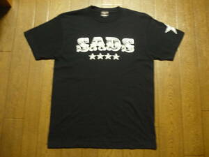 SADS　清春　半袖　Tシャツ　SAD ASIAN DEAD STAR　黒夢　サイズL