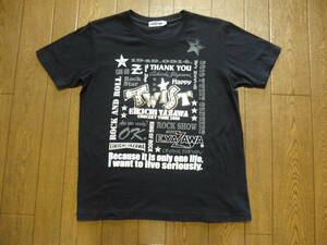 E.YAZAWA　矢沢永吉　CONCERT TOUR 2010 TWIST　半袖　Tシャツ　サイズM