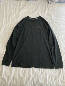 美品 PATAGONIA パタゴニア メンズ ロングスリーブ P-6ロゴ レスポンシビリティー M (KPF) Tシャツ 長袖 ロンT アウトドア キャンプ camp