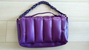  beautiful purple stylish bag 