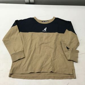 送料無料★KANGOL KIDS カンゴール★長袖カットソー　長袖Tシャツ★キッズ　130 子供#50822sj149