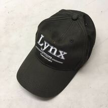 送料無料★Lynx リンクス★ゴルフキャップ　帽子★58㎝★カーキ★ゴルフウェア#50822samt_画像1