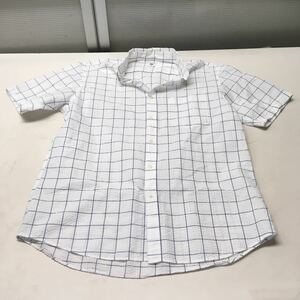 送料無料★UNIQLO ユニクロ★半袖シャツ　ボタンダウンシャツ★メンズ　XLサイズ#50825sNjj2