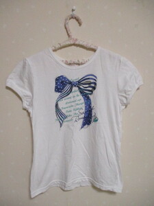 *ma The way z* pretty short sleeves T-shirt *150.* white 30821