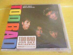 CD ジュン・スカイ・ウォーカーズ　TOO BAD　TFCC-88017　JUN SKY WALKER(S)