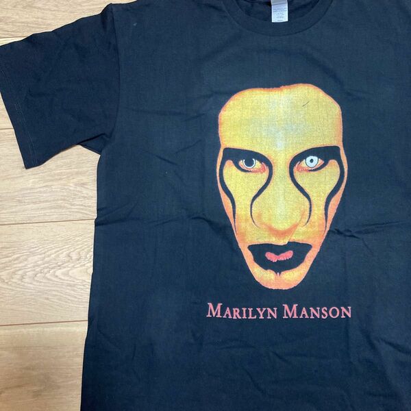 新品未使用送料無料　Marilyn Manson tee ブラック黒