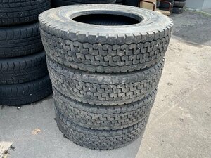 225/80R17.5 FALKEN スパイクタイヤ トラック スタッドレス タイヤ 4本セット H