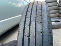 ⑧ 175/75R15 103/101N LT BRIDGESTONE V-STEEL RIB R202 2023年製 バリ山 イボ付き トラック 夏タイヤ ６本セット H_画像5