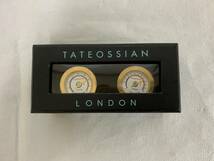 未使用　TATEOSSIAN　LONDON　タテオシアン　カフリンクス　カフス　アクセサリー　小物　ゴールド　ケース付き②_画像1