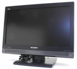 動作品★三菱 REAL 19型地上/BS/110度CS/液晶テレビ 2009年製★LCD-19MX30B★リモコン欠品