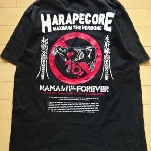 【MAXIMUM THE HORMONE×ROLLING CRADLE】NAMAレバーFOREVER Tシャツ ブラック SIZE:MEDIUM (マキシマムザホルモン,ローリングクレイドル)の画像3