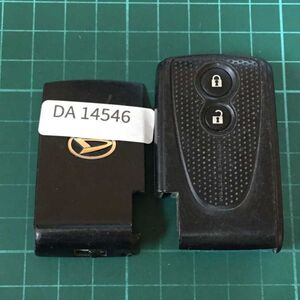 DA14546 点灯無しダイハツ純正 LA100S LA110S ムーヴ等 L0278 L0430 2ボタン スマートキー キーレス リモコン 黒