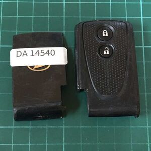 DA14540 点灯無しダイハツ純正 LA100S LA110S ムーヴ等 L0278 L0430 2ボタン スマートキー キーレス リモコン 黒