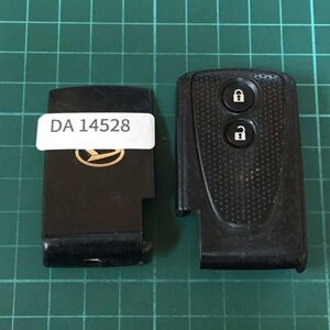 DA14528 点灯無しダイハツ純正 LA100S LA110S ムーヴ等 L0278 L0430 2ボタン スマートキー キーレス リモコン 黒