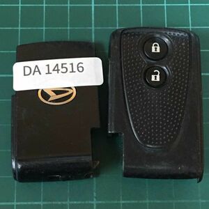 DA14516 ダイハツ純正 LA100S LA110S ムーヴ等 L0498 2ボタン スマートキー キーレス リモコン グレー