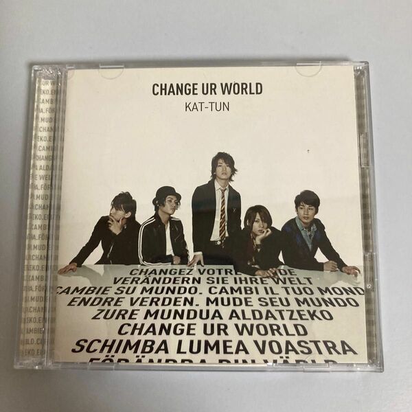 KAT-TUN CD+DVD 【CHANGE UR WORLD】 10/11/17発売 オリコン加盟店■初回限定盤1