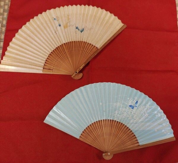 扇子 2本