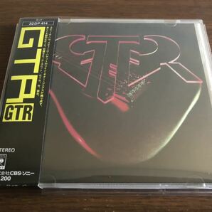 【箱帯】「GTR」日本盤 旧規格 32DP 414 消費税表記なし 帯付 / Steve Howe/ Steve Hackett / Max Bacon / Phil Spalding / Jonathan Moverの画像1