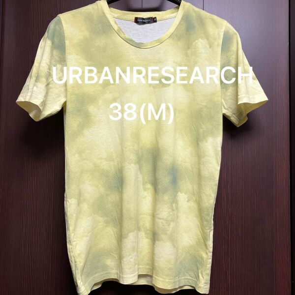 URBAN RESEARCH イエロー タイダイ Tシャツ