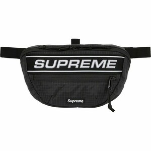 1円スタート Supreme Waist bag ウエストバッグ シュプリームウエストバッグ BLACK 黒