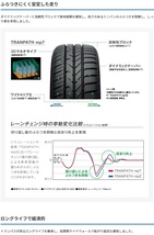 新品 トーヨータイヤ mp7 アルミ ホイール 白 4本セット 165/65R15 15インチ デリカD2 タフト ソリオ 4.5J +45 4/100_画像5