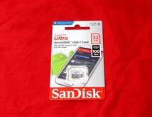 【送料無料】新品未開封品　32GB　SanDisk microSD カード + バルク品 カードリーダーセット（サンディスク マイクロSDカード SDHC規格）_画像2