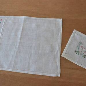 北欧 刺繍クロス 2枚セット No.SS-47