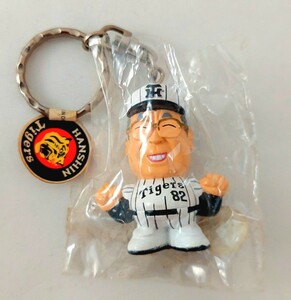  postage 200 jpy ~* rare! unused! Tigers official goods! Professional Baseball Hanshin Tigers [.. direction (....)] mascot doll figure key holder 
