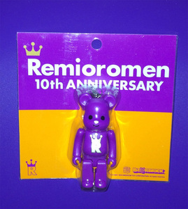 BE@RBRICK Remioromen 10th Anniversary 100％ ベアブリック 新品 レミオロメン　10周年記念品　　 MEDICOMTOY　2010年