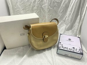 ■人気商品【クリスチャンディオール Dior ビンテージ オールド レザー ショルダーバッグ アロマデュウ 豪華セット】SH-2310.3569