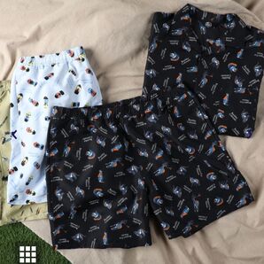 CAMP7 総柄ショーツ