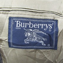 80s~ Burberry’s サイズ XL~ ダブル テーラード ジャケット ブレザー チェック ブラウン系 バーバリー 古着 ビンテージ 3AU1516_画像3