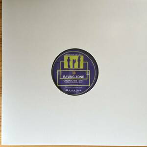 国内盤　プロモ　12“ TRF Raving Zone. AVJT-2227