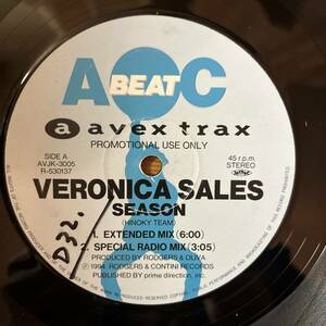 国内盤　プロモ　12“ Veronica Sales / Delta Force (2) Season / Bang Bang AVJK-3005