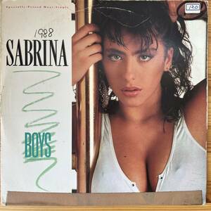 US盤　12“ Sabrina Boys (Summertime Love) 0-21014