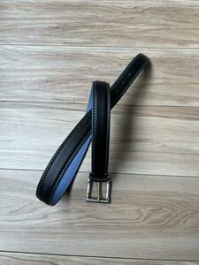 luxeな革使い「SO by alexander van slobbe」裏サフィアーノBELT