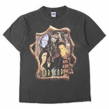 ファースケープ FARSCAPE 00s プリントTシャツ テレビドラマ ムービー 映画 TV Y2K ビンテージ 古着 (-9970) ブラック / 黒 L_画像1