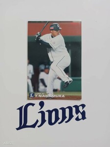 カルビー プロ野球チップス カード 2009年 第2弾 レギュラーカード 埼玉西武ライオンズ 116 中村剛也 背番号60 右打者 4番打者 スラッガー