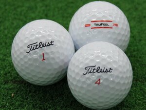 ABランク タイトリスト Titleist TRUFEEL ホワイト 2022年モデル 20個 球手箱 ロストボール