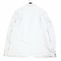 19SS★ 08sircus ゼロエイトサーカス 通年 ナイロン アンコン テーラード ジャケット ブレザー Sz.6　メンズ ライトグレー　I3T00871_8#O_画像4