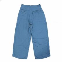 19SS★ RYO TAKASHIMA リョウタカシマ 【Spun cupra Wide pants】通年 キュプラ ワイド パンツ Sz.2　メンズ 日本製　I3B00440_8#R_画像4