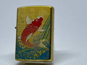 送料無料 ZIPPO[ジッポー]本金蒔絵シリーズ 蒔絵ZIPPO / 鯉(2) 2LAG-CARP