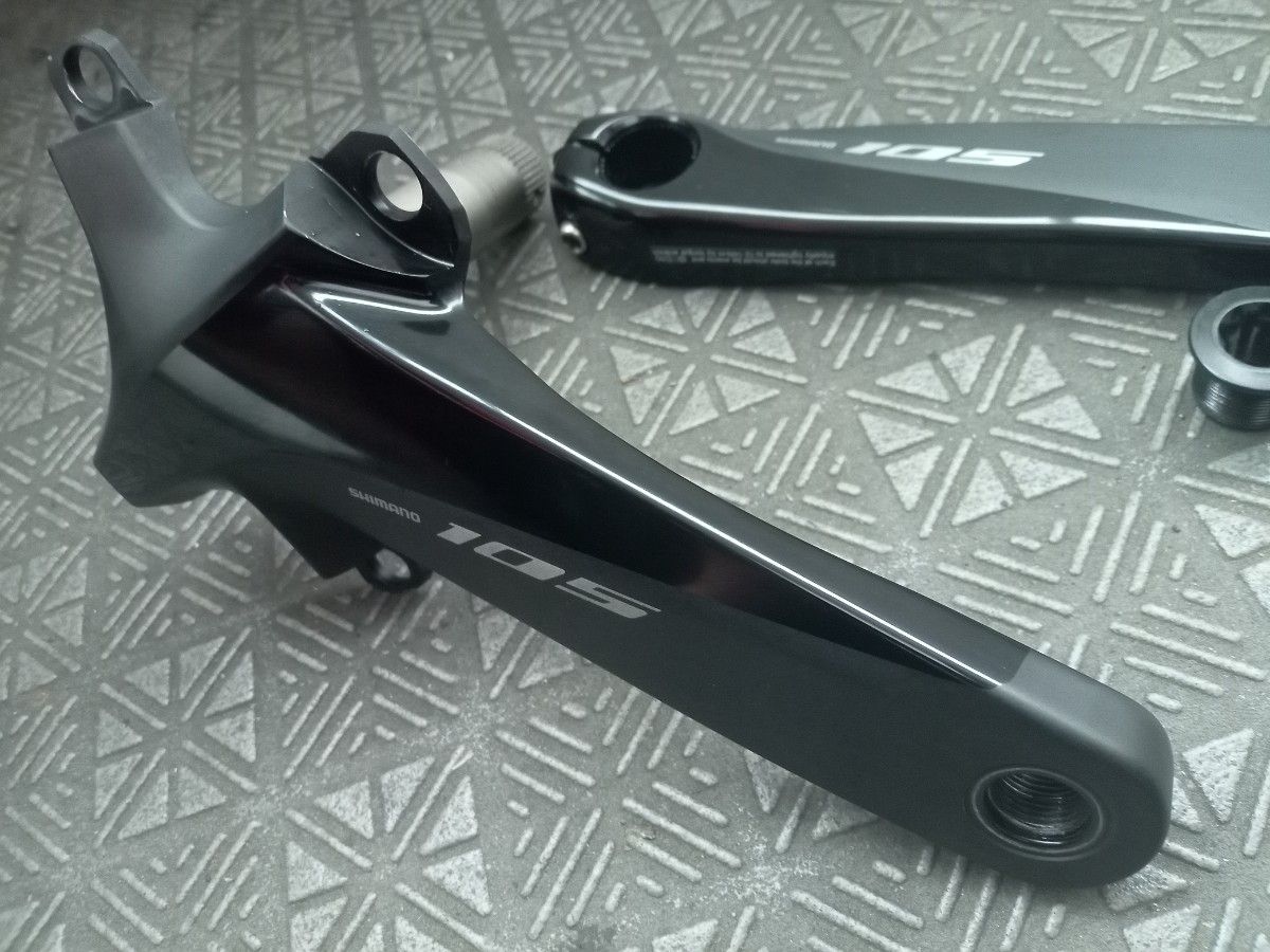 SHIMANO FC-R7000 160mm クランク 105 ボルト類付属-