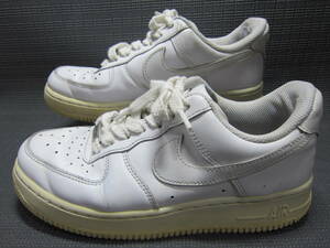 NIKE ナイキ　AIR FORCE 1 '07 エアフォースワン　レディーススニーカー　23cm　白　S2308C②