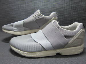 adidas アディダス　ZX FLUX SLIP ON ゼットエックス フラックス スリッポン　スニーカー　29cm　グレー　S2308D