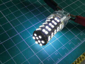 T20 LED ダブル ホワイト 68発 2個入 Φ20x58 230809403