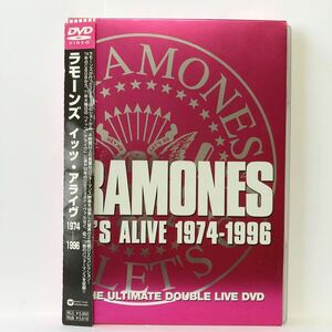 DVD 2枚組 ラモーンズ / イッツ・アライヴ 1974-1996 RAMONES / it's alive 1974-1996 WPBR 90659/60