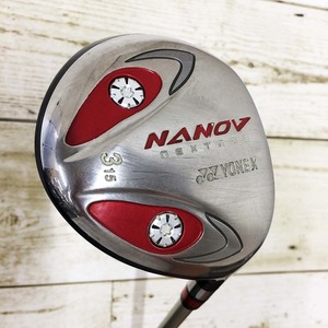 (中古)ヨネックス NANOV NEXTAGETi フェアウェイウッド 3W 15° Rフレックス 42.75インチ FEATHER LIGHT 右利き用 Dランク YONEX