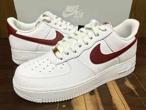 23年製 NIKE AIR FORCE 1 LO ナイキ エアフォース ローカット AF1【CZ0326-100】WHITE TEAM RED ホワイト レッド 白×赤 US9