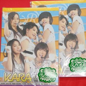 KARA　デカメモ　二冊セット　新品未開封　シール付き　A5サイズ